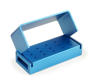Bur Block Aluminum Blue 15