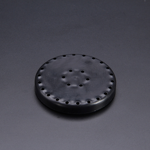 Bur Block Round Magnetic Black