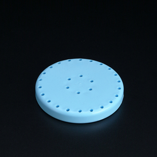 Bur Block Round Magnetic Blue