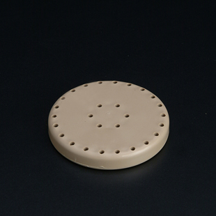 Bur Block Round Magnetic Beige
