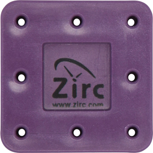Bur Block Magnetic 8 Hole Plum