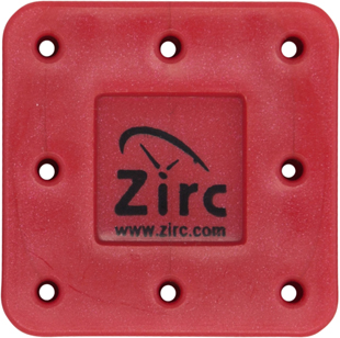 Bur Block Magnetic 8 Hole Red