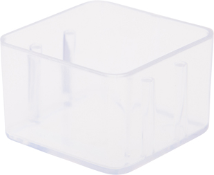 Bur Block Cover Small Clear