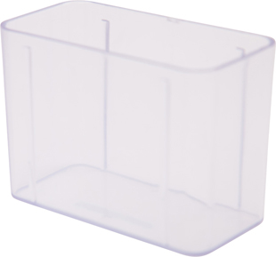 Bur Block Cover Clear 2" High