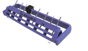 Steri-Bur Guard 22 Hole Plum
