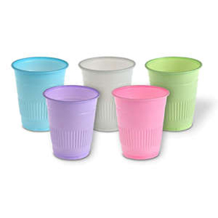 MARK3 Plastic Cups White