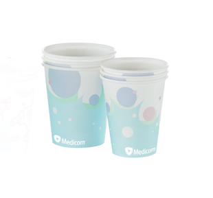 Paper Cups Bubble Design 5oz