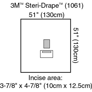 3M Steri-Drape Medium Drape