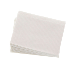 DHP Patient Bibs 2 Ply White