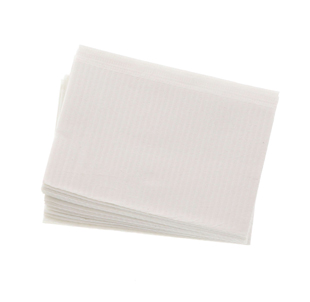 DHP Patient Bibs 2 Ply White