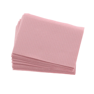 DHP Patient Bibs 2 Ply Dusty