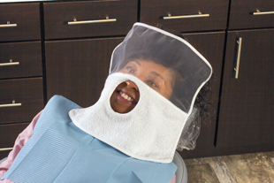 Reusable Face Drape White