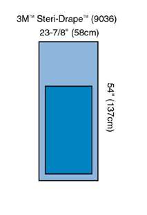 3M Steri-Drape Mayo Stand