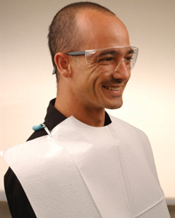 Polyback Contour Bib Blue