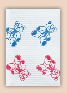 Polyback Bib 3-Ply Paper 1-Ply