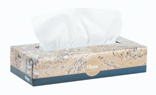 Kleenex Facial Tissue White