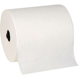 Hard Roll Towels White 8 x 700