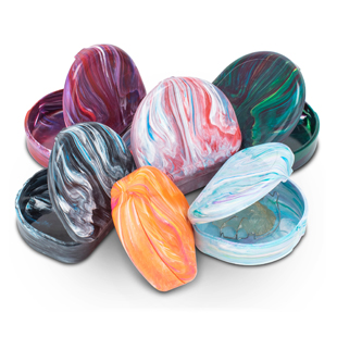 Designer Marble Retainer Cases