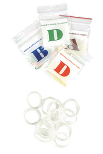 Non-Latex Elastics 1/4" Medium
