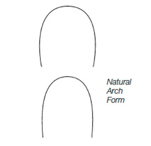 ARCHWIRE SS UPPER RECTANGLE