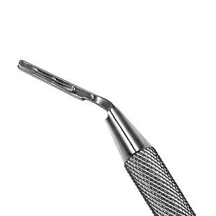 5 Scalpel Handle Angled Round