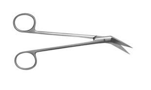 Kelly Scissors 6.25" Angled