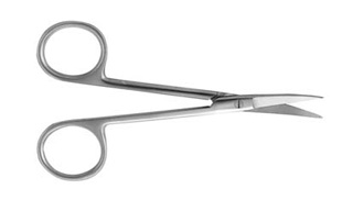 Wagner Scissors 4.75" Curved