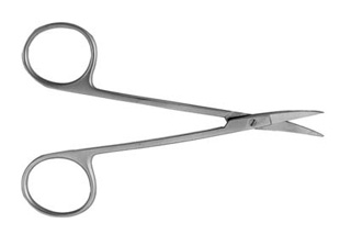 La Grange Scissors 4.5" Curved