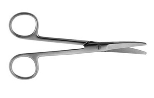 Mayo Scissors 5.5" Curved
