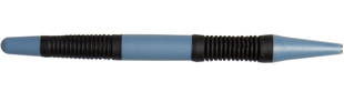 Soft Grip Mirror Handle Blue