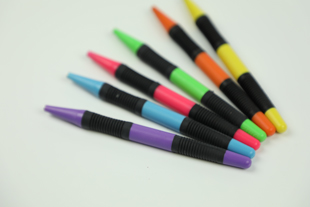Soft Grip Mirror Handle Neon