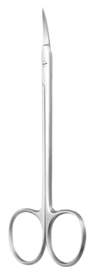 Iris Fine Curved Scissors 4.5"