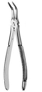 #46L Root Forceps Serrated