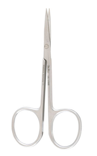 Iris Scissors 4" Curved Fine