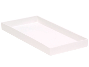 Cab Tray #19 White