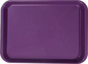 Setup Tray B-Lok Flat Plum