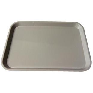 Lockable Flat Tray Size F White 1/Each by Practicon