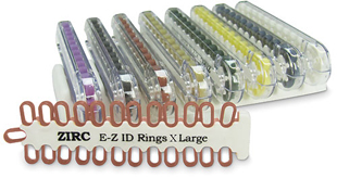 E-Z ID Rings XLarge Gray