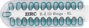 E-Z ID Rings XLarge Teal