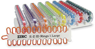 E-Z ID Rings XLarge Red