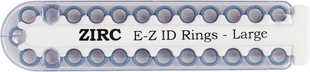 E-Z ID Rings Large Blue