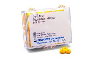 Code Rings Large Yellow