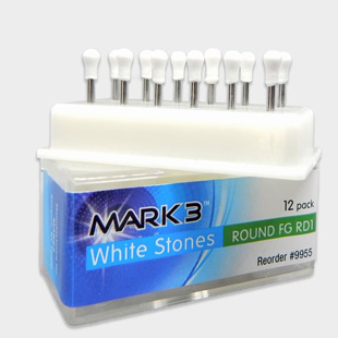 MARK3 White Stones Round