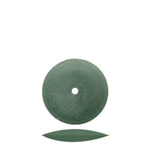 Classic Green Rubber Polishers