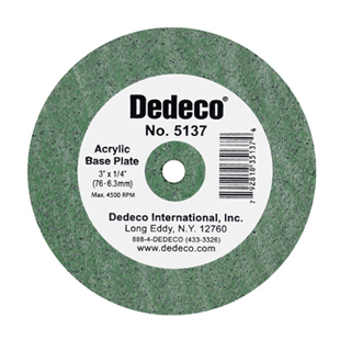 Acrylic Base Plate Lathe Wheel