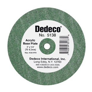 Acrylic Base Plate Lathe Wheel