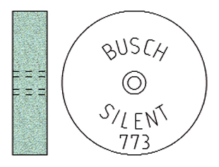 NS BUSCH SILENT STONES 19MM