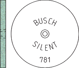 NS BUSCH SILENT STONE 25MM