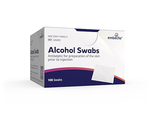 Alcohol Swabs 100/pkg