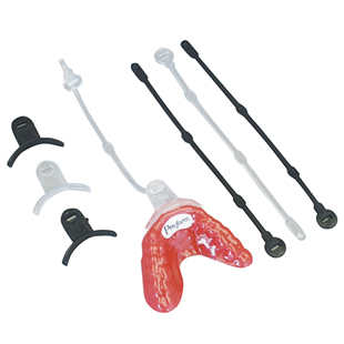 Mouthguard Straps Clear 12/pkg